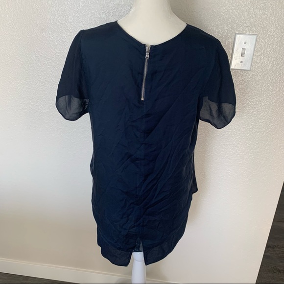 Rebecca Taylor short sleeve top size 6 - Picture 4 of 9